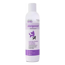 Alergocort Shampoo Para Cães e Gatos 250ml - Coveli