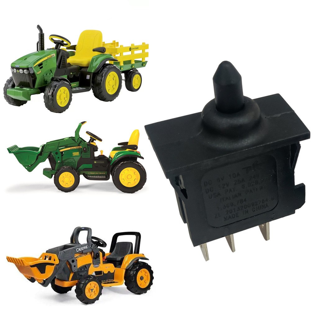 Botão Do Pedal Acelerador John Deere Elétrico Peg Pérego - Burigotto Baby