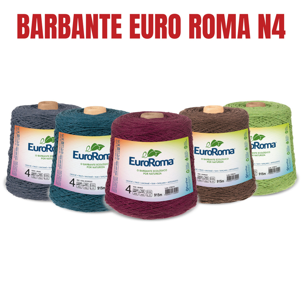 Barbante EuroRoma 600g Número 4 600g