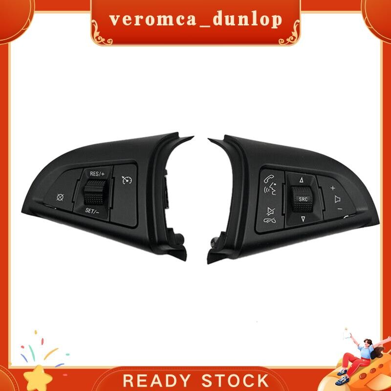 1 Par 96892135 96892140 Botão Do Volante Carro Para Controle De Velocidade De Cruzeiro Cruze 2009-2014
