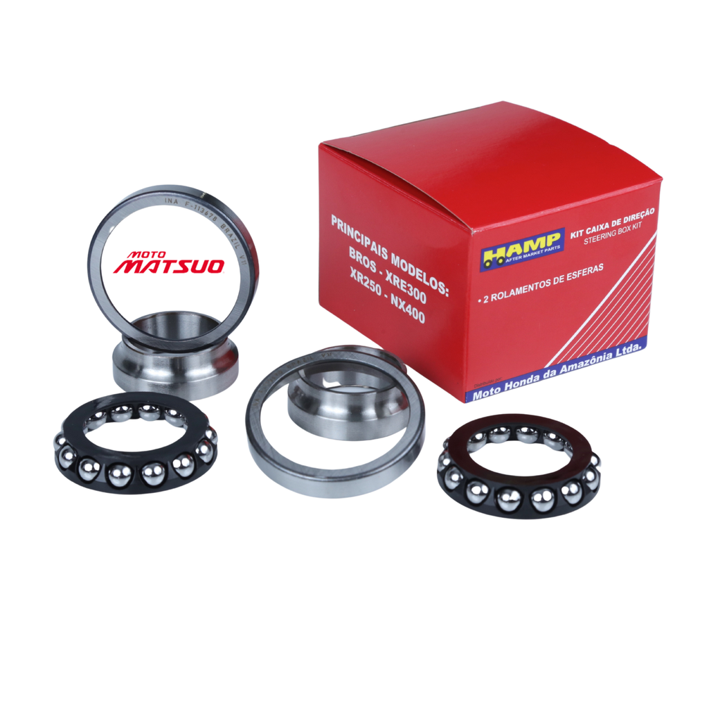 Caixa Direção Nxr Bros 125 150 160 Xr 250 Tornado Xre 300 Hamp honda