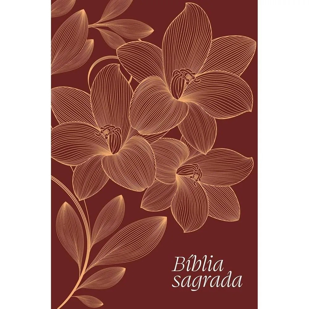 Bíblia Sagrada NVI Letra Gigante | Leitura Perfeita | Couro Soft | Vinho