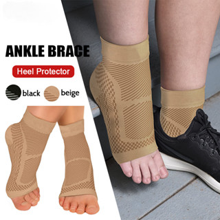 1 Par De Manga De Compressão De Tornozelo – Alivia Tendinite De Aquiles Articulares Meia De Fascite Plantar Com Suporte em Oferta na Shopee