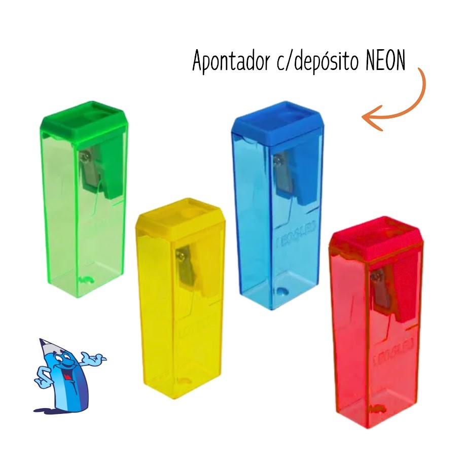 Apontador Plástico Retangular: Onde Comprar | BuscaProdutos