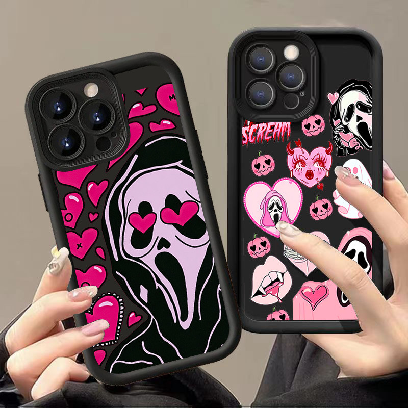 Capa De Telefone Para Samsung A05S A05 A54 A24 A16 5G A15 A35 A25 A55 A52 A52S A34 A14 A33 A53 A32 A23 A51 Ghostface Mac