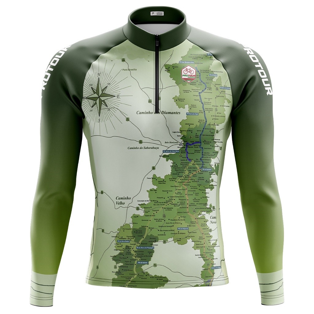 Camisa Ciclismo Camiseta Ciclista Roupa de Ciclismo Masculina Pro Tour Estrada Real Manga Longa para Pedalar Protecao UV