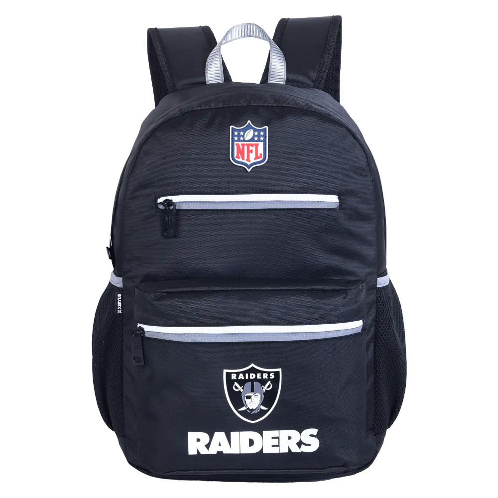 Mochila De Costas Escolar NFL Las Vegas Raiders Licenciado