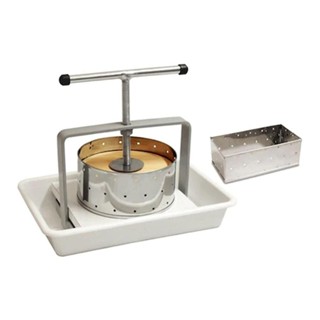 Prensa P/Queijo 2 Formas Redonda/Retangular Malta em Oferta na Shopee