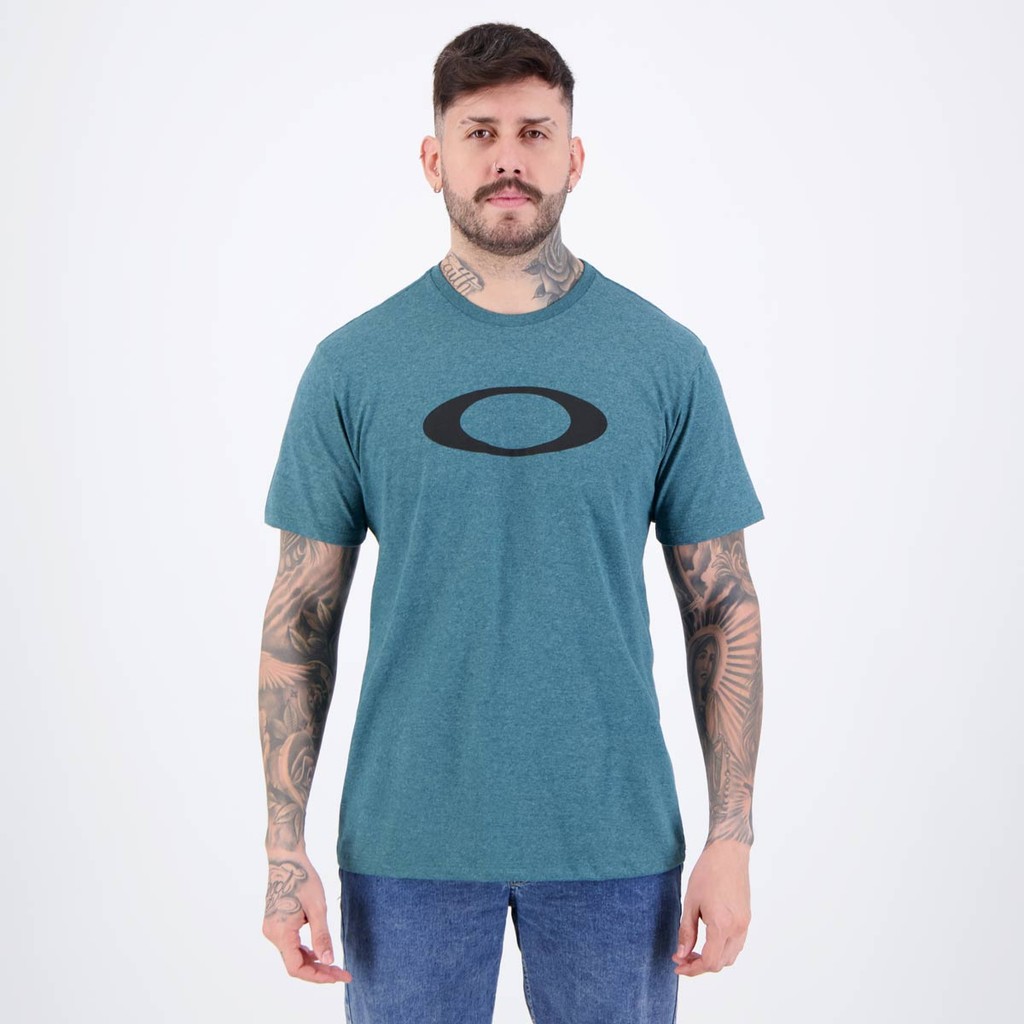 Camiseta Oakley O-Ellipse Verde - Men Clothes