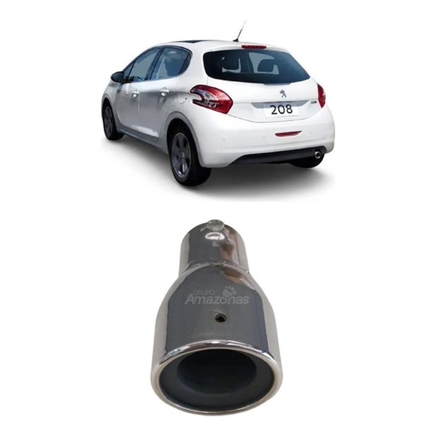 Ponteira Escapamento Original Peugeot 208 2012