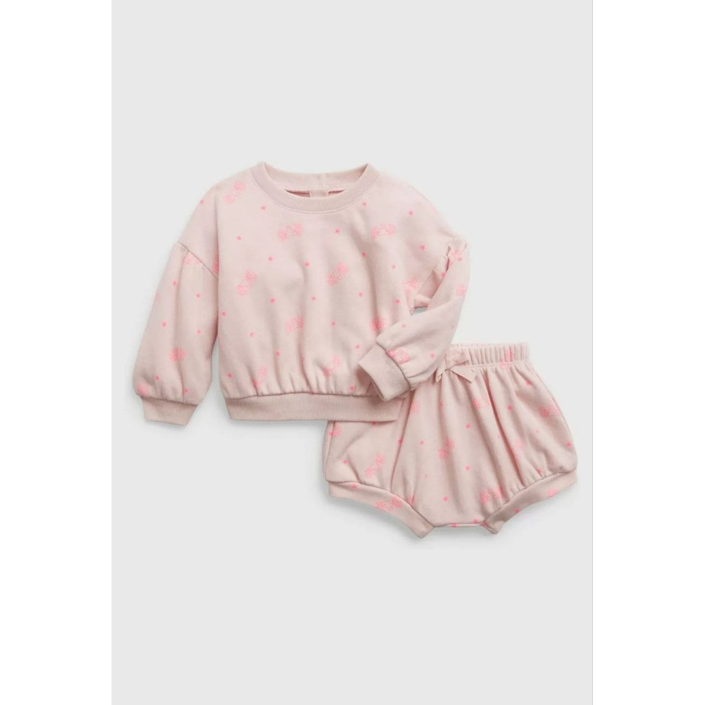 CONJUNTO GAP BLUSA E SHORT LOGO