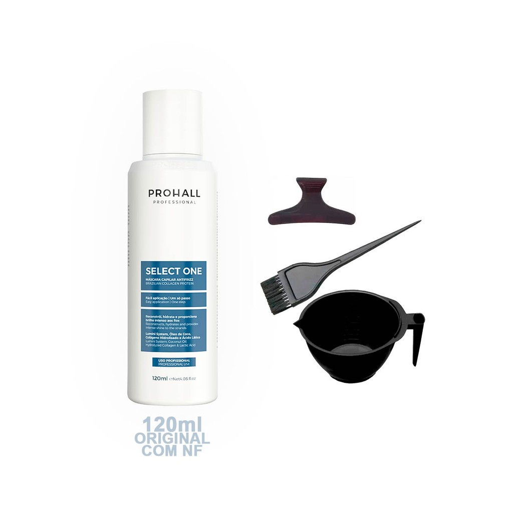 Prohall Select One 120ml Liso Perfeito +Cumbuca/Presilha