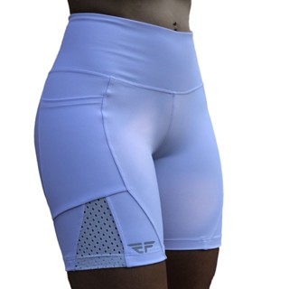 Short Feminino com Bolso Branco Conforto e Estilo Sem Transparência em Oferta na Shopee