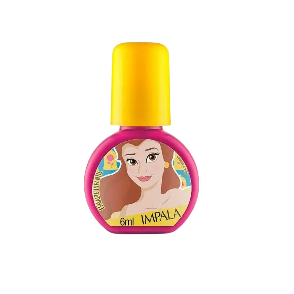 Esmalte Impala Infantil Princesa Bela Leia Conquiste Disney