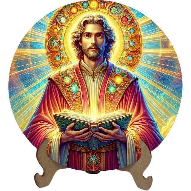 Mandala Mestre Paulo Veneziano - Arte Estilo Vitral