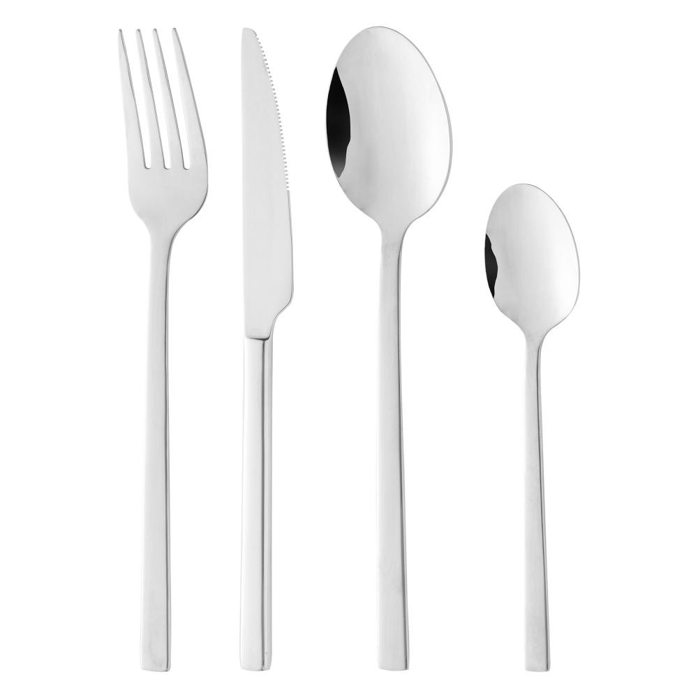 Faqueiro 16 Peças Firenze Aço Inox Wolff em Oferta na Shopee