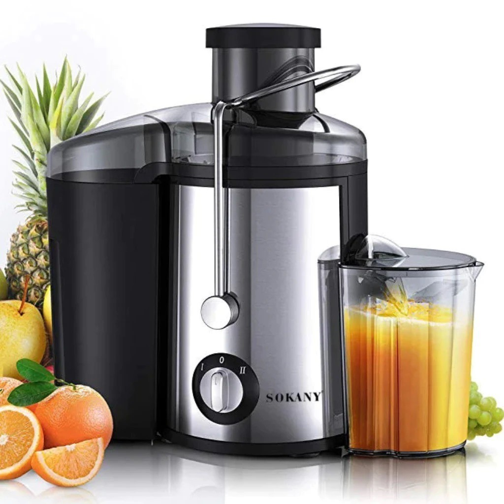 Centrífuga Alimentos Elétrica Juicer Suco Frutas 1500w Inox