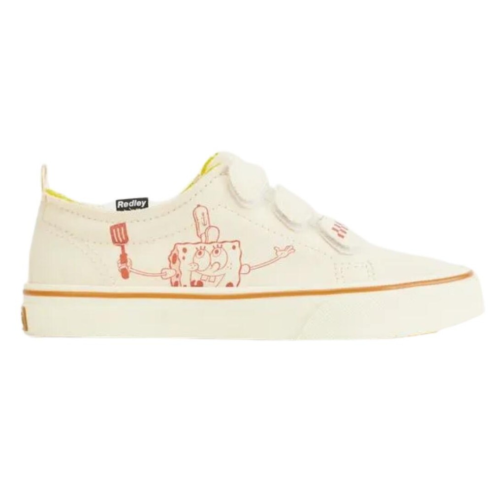 Tênis Redley Clip Collab Bob Esponja Off White Amarelo - Men Shoes