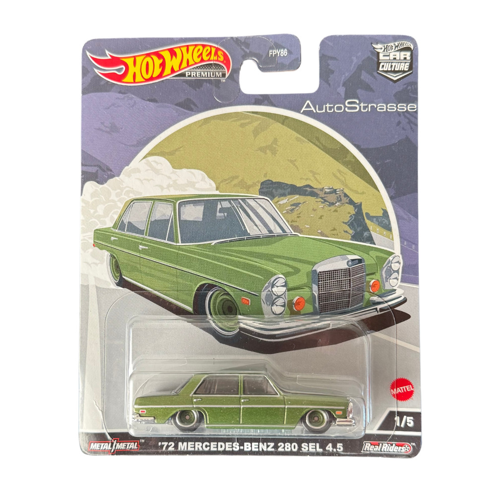 Hot Wheels Premium Mercedes-Benz 280 SEL 4.5 1972 A Strasse