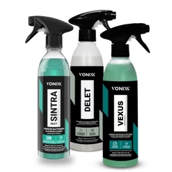 Kit Para Limpeza Automotiva Vexus Delet e Sintra Fast Vonixx