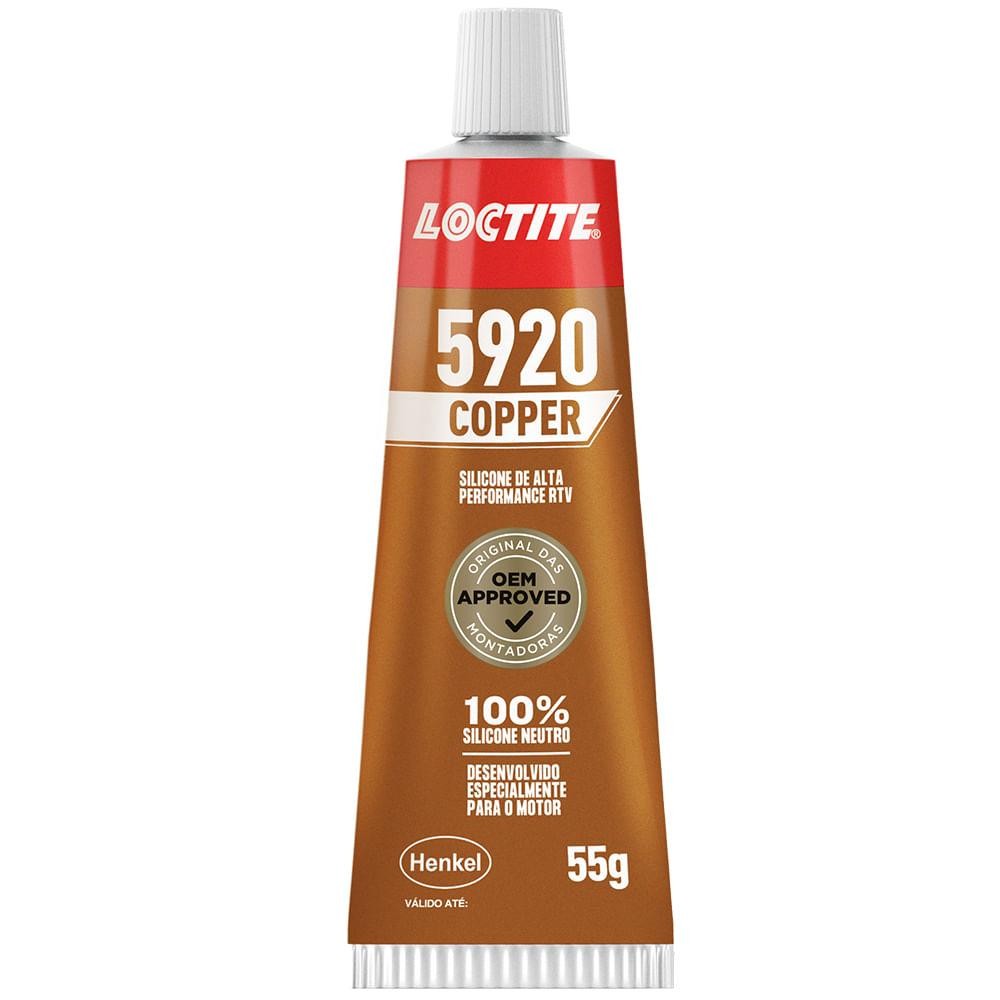 Silicone Alta Temperatura Loctite 5920 Ultra Copper 55g em Oferta na Shopee