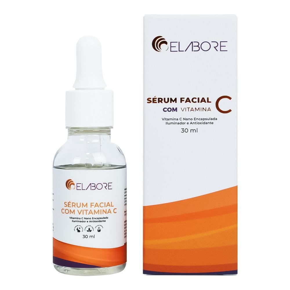 SÉRUM COM VITAMINA C ELABORE COM 30ML
