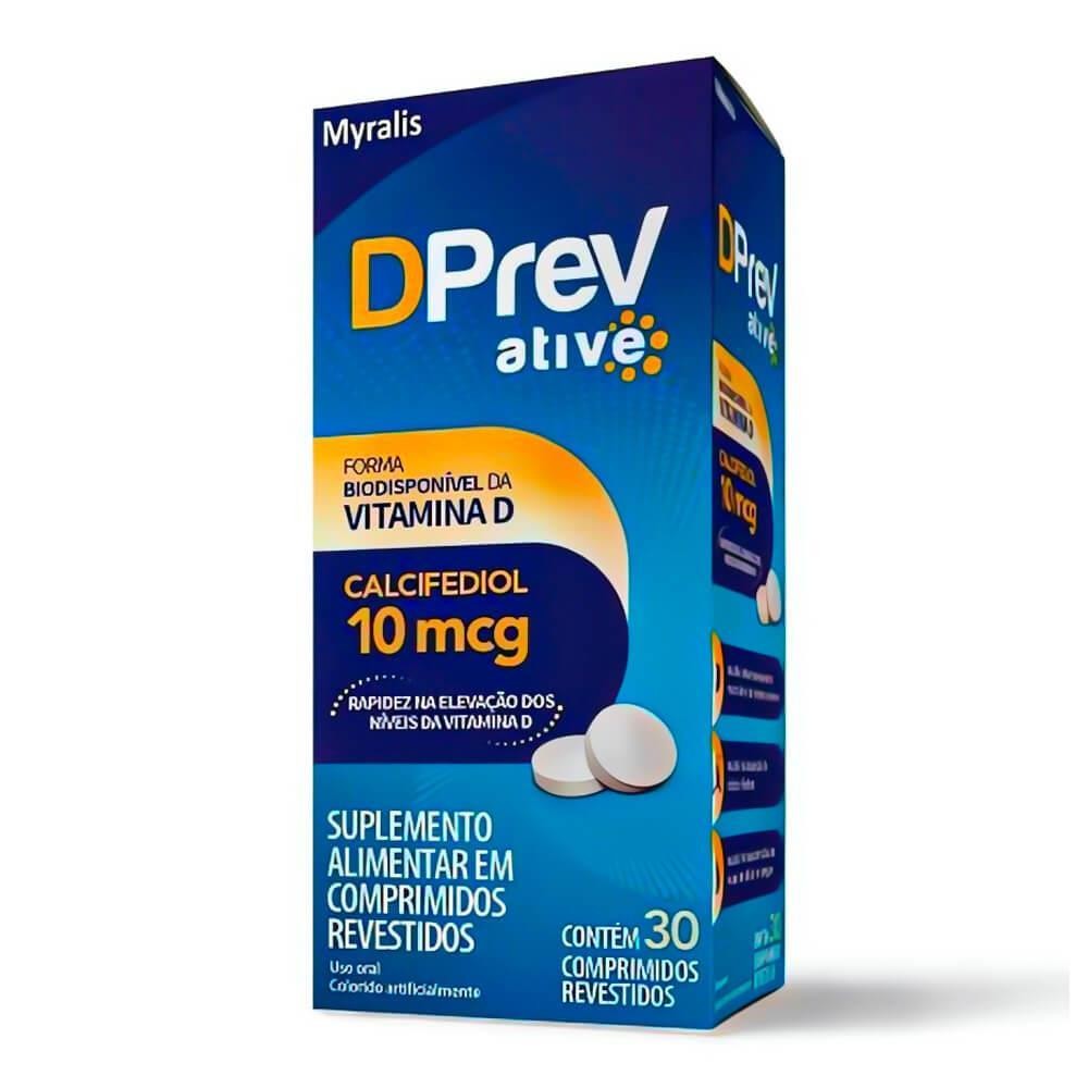 DPREV ATIVE 10MCG COM 30 COMPRIMIDOS - Health
