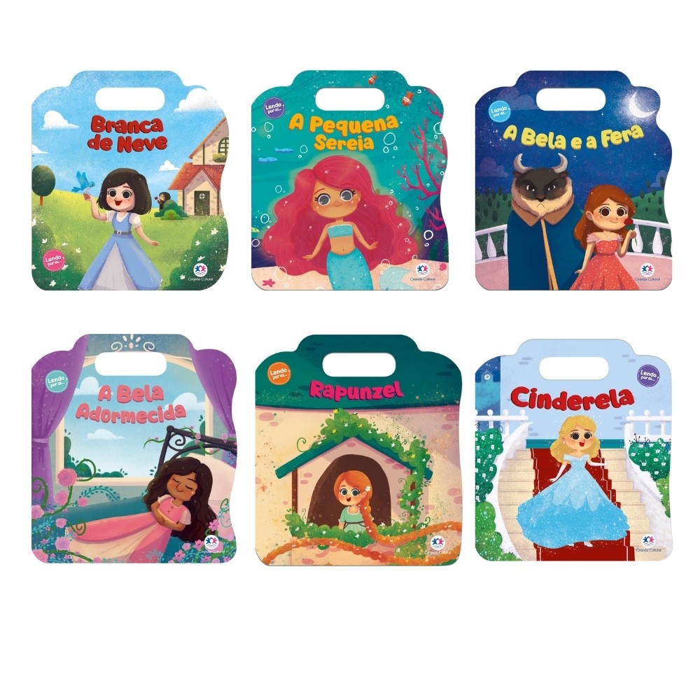 Kit livros - Princesas - Coleção lendo por aí