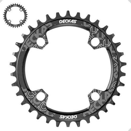 Coroa Deckas Narrow Wide 30-38t Bcd 96s Shimano 50g