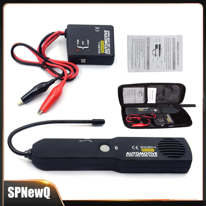 EM415PRO Cabo Testador Automotivo Fio De Curto Circuito Localizador De Linha De Teste De Fios Quebrados De Automóveis em Oferta na Shopee