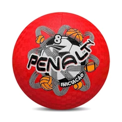 Bola de Iniciação Penalty Tamanho 8 XXIV – Tamanho Oficial Infantil, Macia, Ideal para Queimada e Diversão