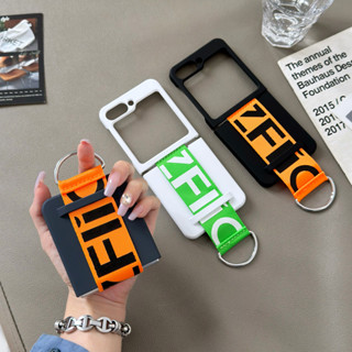Moda Tecido Fivela De Dedo Negócios Cor Dobrável Flip Telefone Embalagem Para Samsung Z Flip6 5 4 3 Zflip5 em Oferta na Shopee