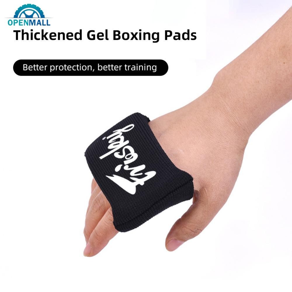 OPENMALL 1 Par De Almofadas De Mão Em Gel De Boxe Espessadas Protegem O Pico Do Punho Usado Com Alça Protege A Almofada em Oferta na Shopee