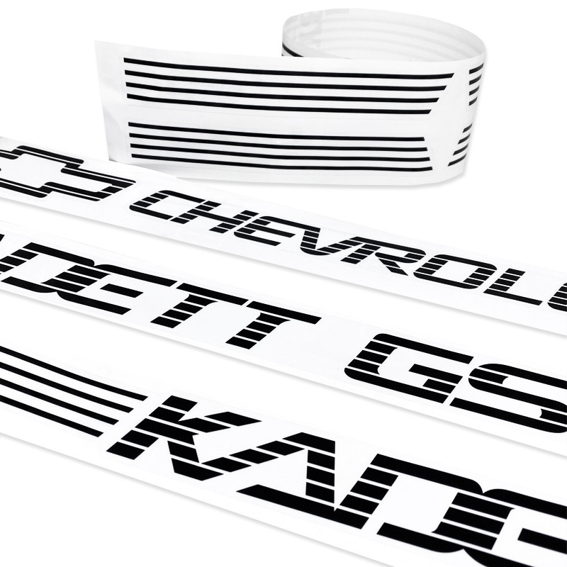 Detalhes do Kit Faixa Kadett Gsi 2.0 1992/1998 Adesivo Traseiro/Lateral