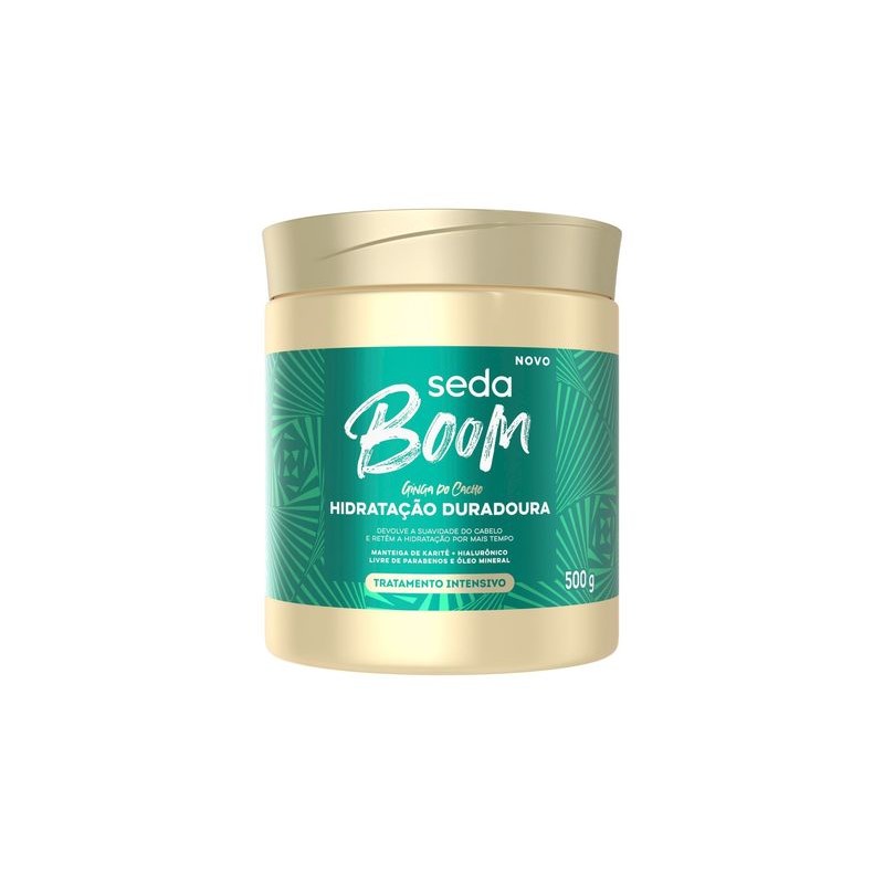 Máscara De Tratamento Capilar Seda Boom Hidratação 500g em Oferta na Shopee