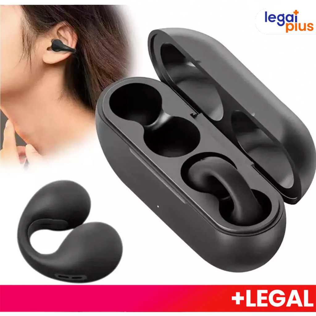 Fone De Ouvido Sem Fio Ambie Sound Earcuffs Bluetooth 5.2 IPX5 Fone Esporte À Prova D'água...