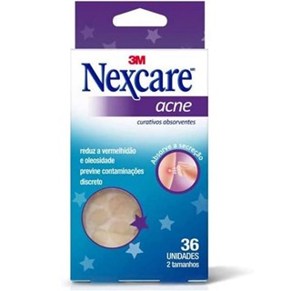 Adesivo Seca ACNE e Espinha Nexcare 36 Unidades em Oferta na Shopee