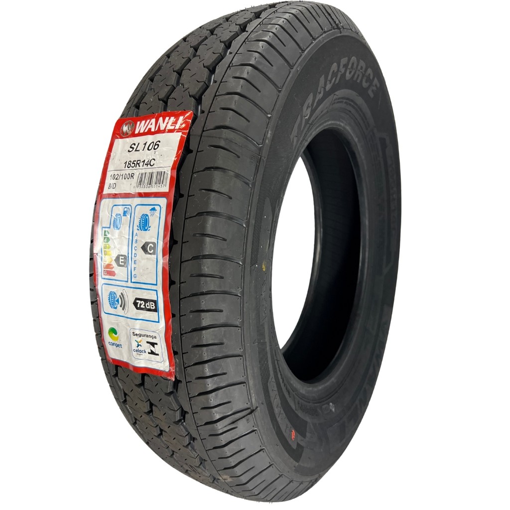 PNEU 185R14C WANLI 8 LONAS 102/100R SL106 KOMBI BONGO em Oferta na Shopee