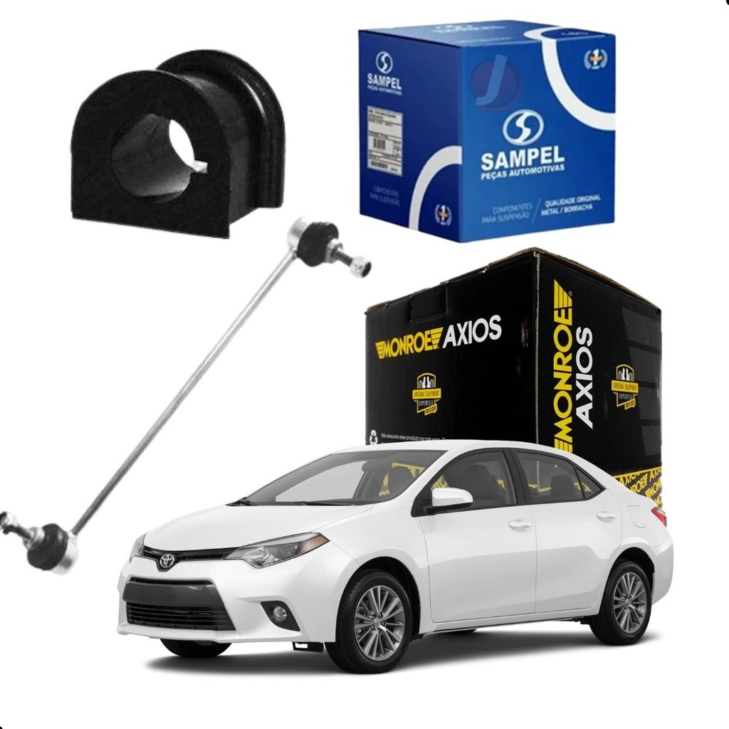 Bieleta Axios Corolla 2009 a 2019+Bucha Barra Estabilizadora em Oferta na Shopee