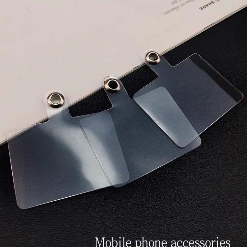 Kit  Com 10 Unidades Suporte Para Cordao Telefone Celular Almofada De TPU Transparente em Oferta na Shopee
