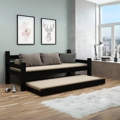 Bicama Madeira Maciça para Colchão 78/88 x 188cm Paris Multimóveis VCR4139