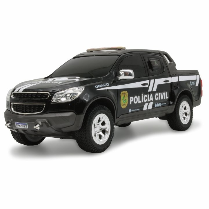 S10 Em Miniatura Viatura Polícia Civil Ceará PC CE