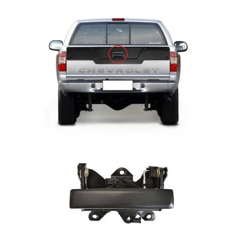 MACANETA EXTERNA TAMPA TRASEIRA S10 95 96 97 98 99 A 11 em Oferta na Shopee