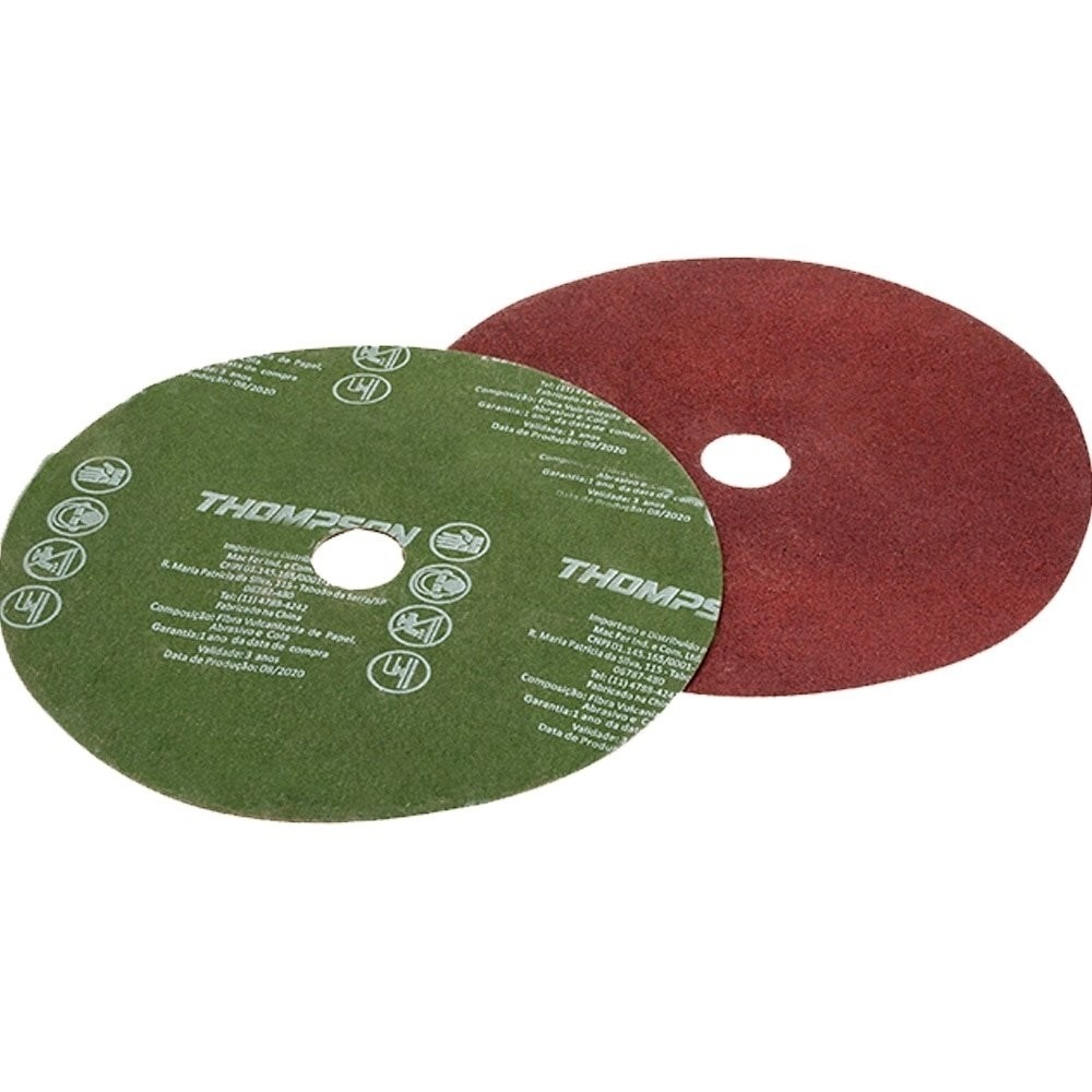 Disco Lixa Thompson 4.1/2 G60 Embalagem com 10 Unidades em Oferta na Shopee