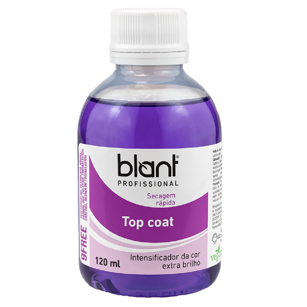 Blant Base Profissional Top Coat 120ml em Oferta na Shopee