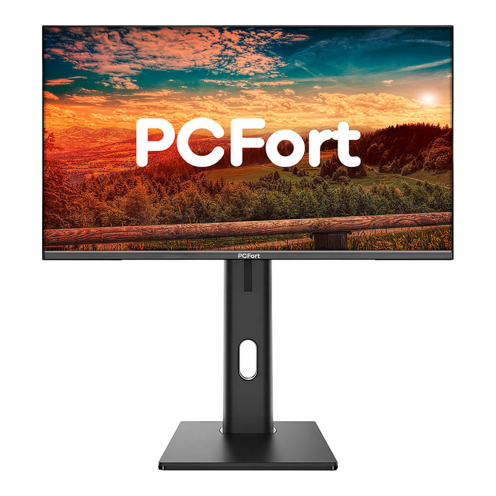 Monitor PCFort T220 21.5" LED Full HD - VGA - HDMI - PIVOT - Computers & Accessories