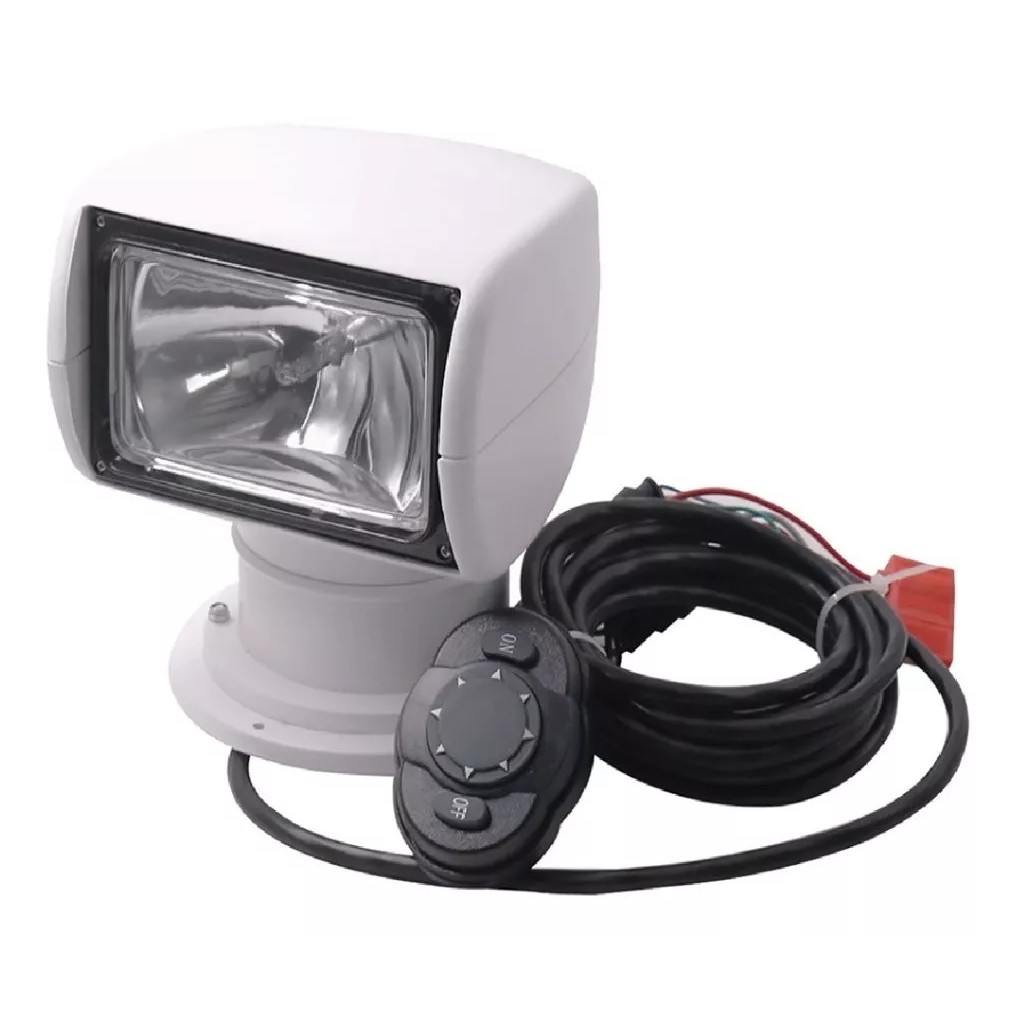 Farol De Busca C/ Controle 100w 12v Barco Lancha Life-K