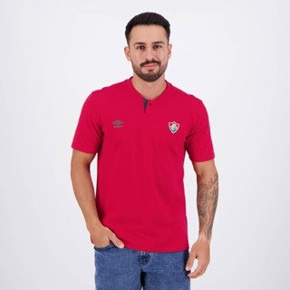 Polo Umbro Fluminense Viagem 2024 Vinho em Oferta na Shopee