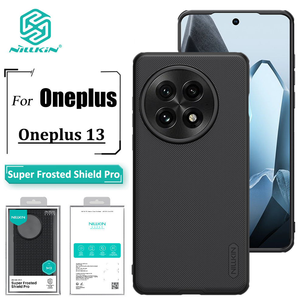 Nillkin Super Fosco Escudo Pro Caso De Telefone Para OnePlus 13 Ultra Fino TPU + PC Anti Impressão Digital À Prova De Ch em Oferta na Shopee