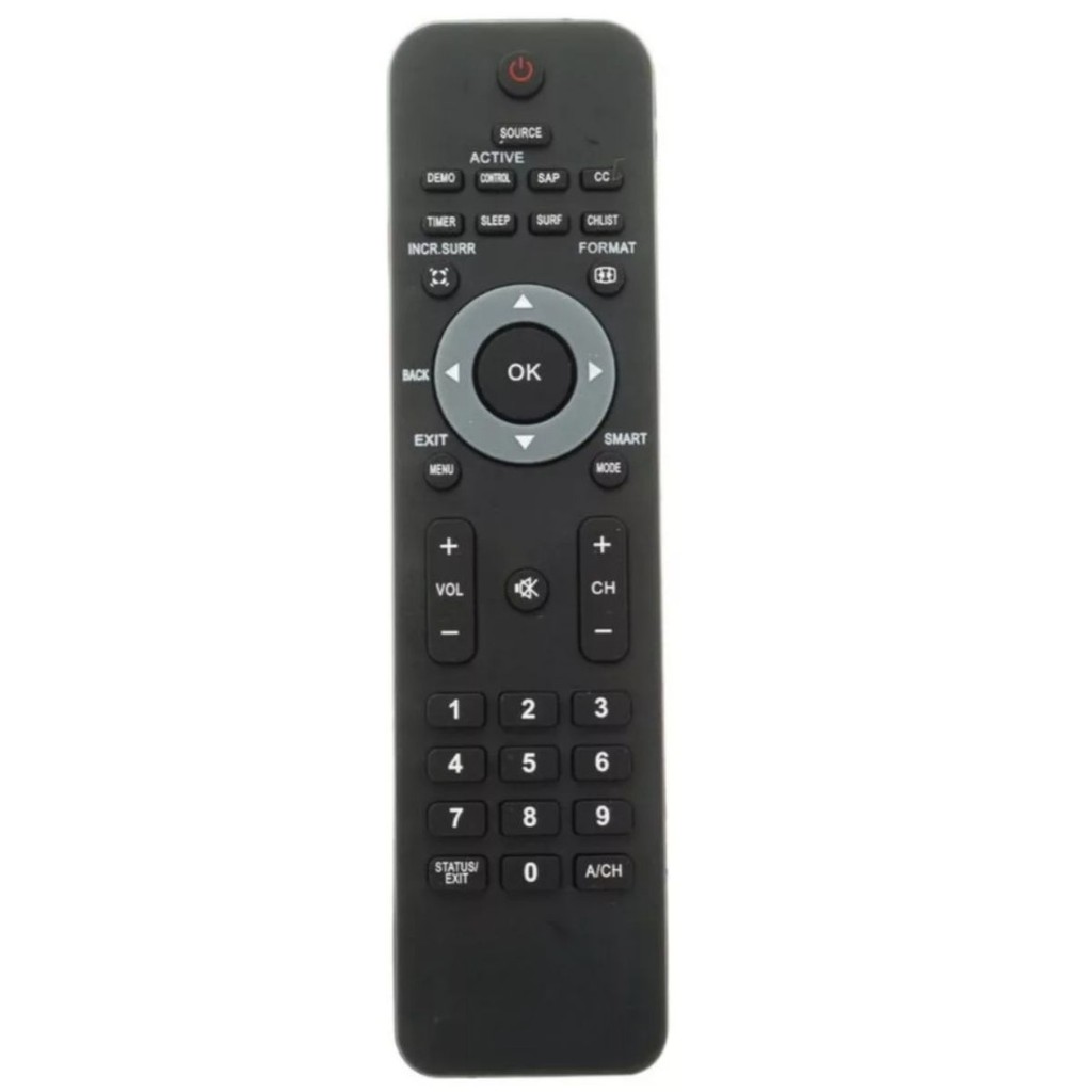 Controle Compatível Com Tv Led Lcd Philips 32 42pfl3403 5403